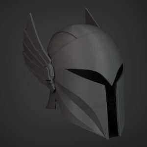 Medieval Bo Katan Helmet – DIY Print Kit