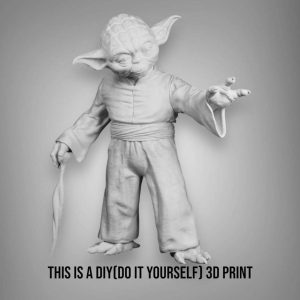 Life Sized Yoda Statue – Pose 1 – DIY Print Kit