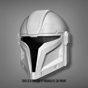 The Mandalorian Spartan Mashup Helmet – DIY Print Kit