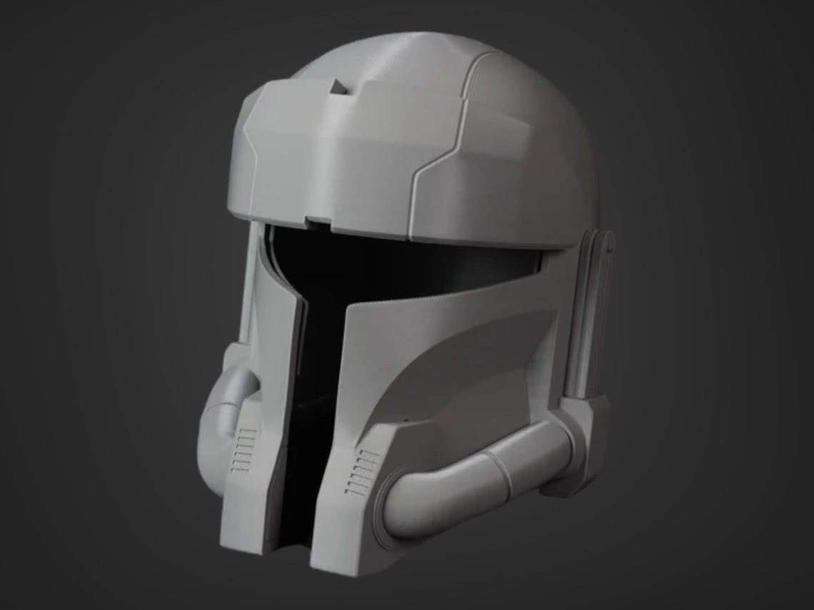 Hazmat Mandalorian Helmet – DIY Print Kit - Image 3
