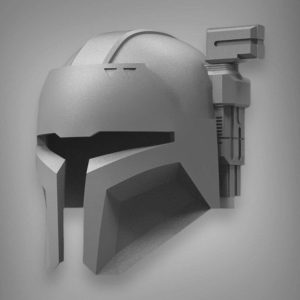 The Juggernaut A Heavy Mandalorian Helmet – DIY Print Kit