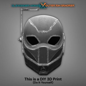 Bad Batch CX-2 Assassin Clone Helmet – DIY Print Kit