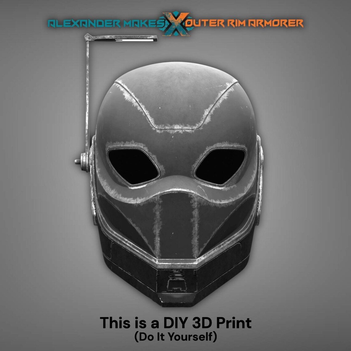Bad Batch CX-2 Assassin Clone Helmet – DIY Print Kit 1 Bad Batch CX-2 Assassin Clone Helmet – DIY Print Kit
