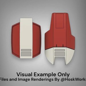 SW-H5K Mandalorian Thigh Plates Armor – DIY Print Kit