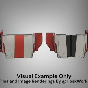 SW-H5K Mandalorian Knee Armor – DIY Print Kit