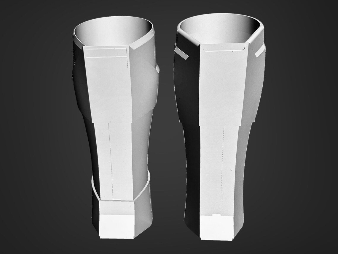 SW-H5K Mandalorian Shin Greaves Armor – DIY Print Kit - Image 2