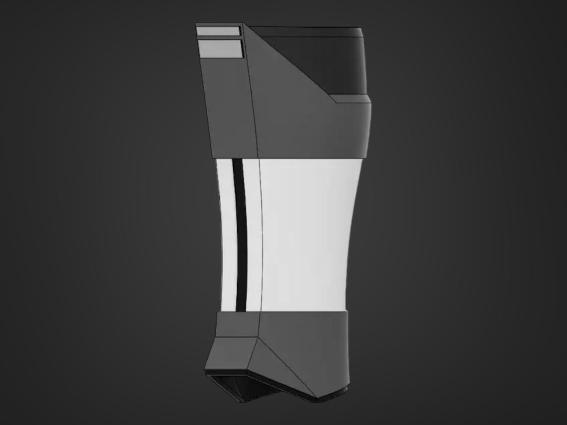 SW-H5K Mandalorian Shin Greaves Armor – DIY Print Kit - Image 4