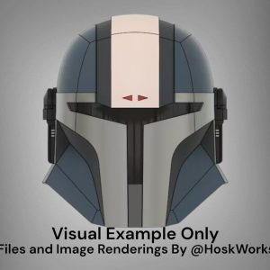Goryo Custom Mandalorian Helmet – DIY Print Kit