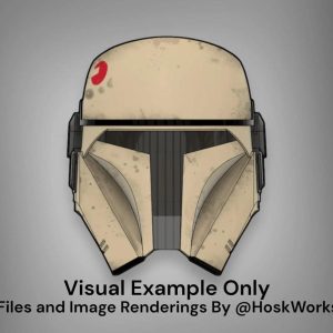 ShoreTrooper Inspired Mandalorian Helmet – DIY Print Kit