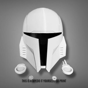 The Vanguard Mandalorian Helmet – DIY Print Kit
