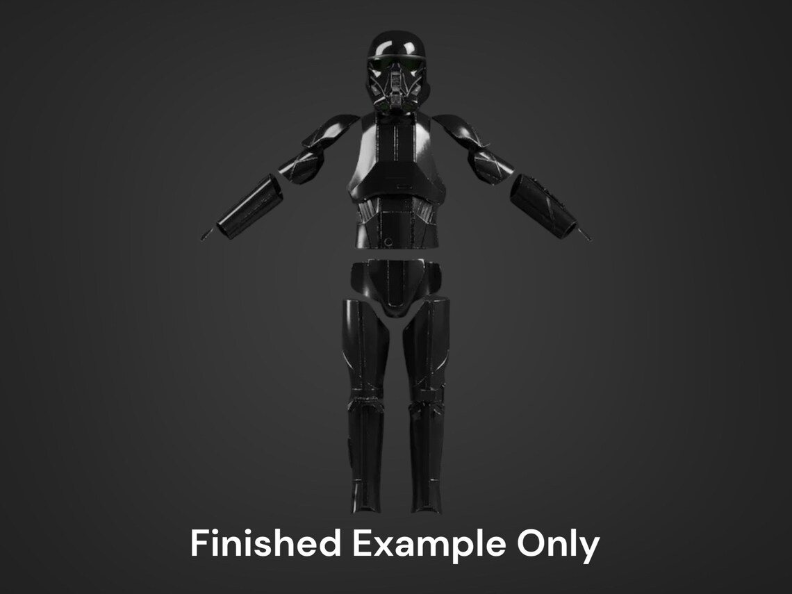 Star Wars Death Trooper Cosplay Armor – DIY Print Kit