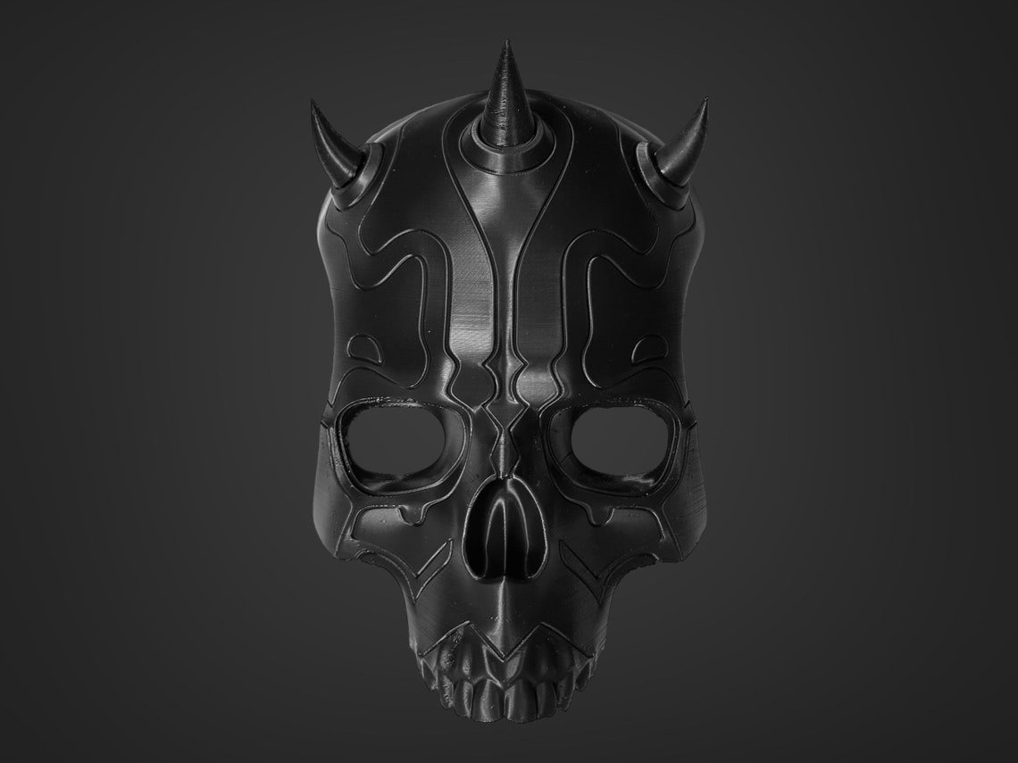 Darth Maul Skull Mask – DIY Print Kit - Image 2