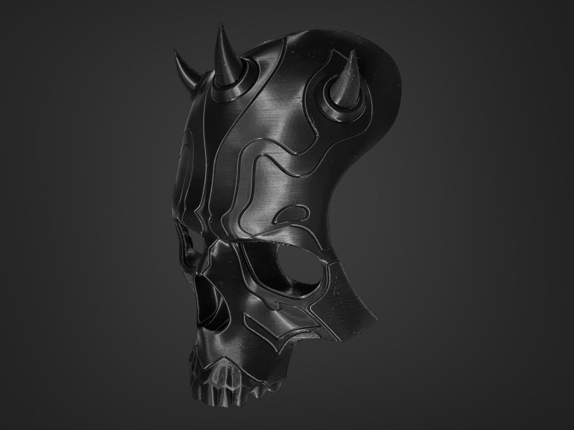 Darth Maul Skull Mask – DIY Print Kit - Image 3