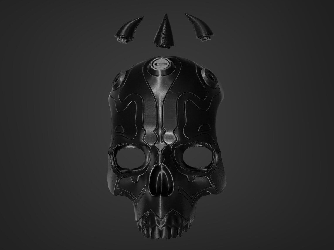 Darth Maul Skull Mask – DIY Print Kit - Image 4