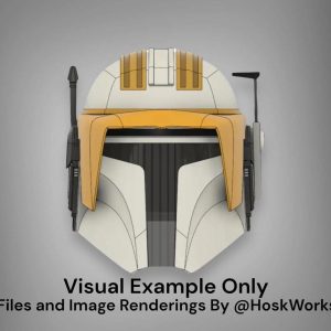 Commander Cody Inspired Custom Mandalorian Helmet