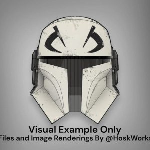 The Baku Mandalorian Helmet – DIY Print Kit