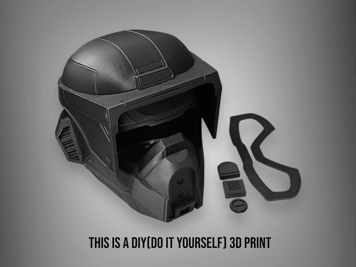 Scout Trooper Spartan Helmet – DIY Print Kit