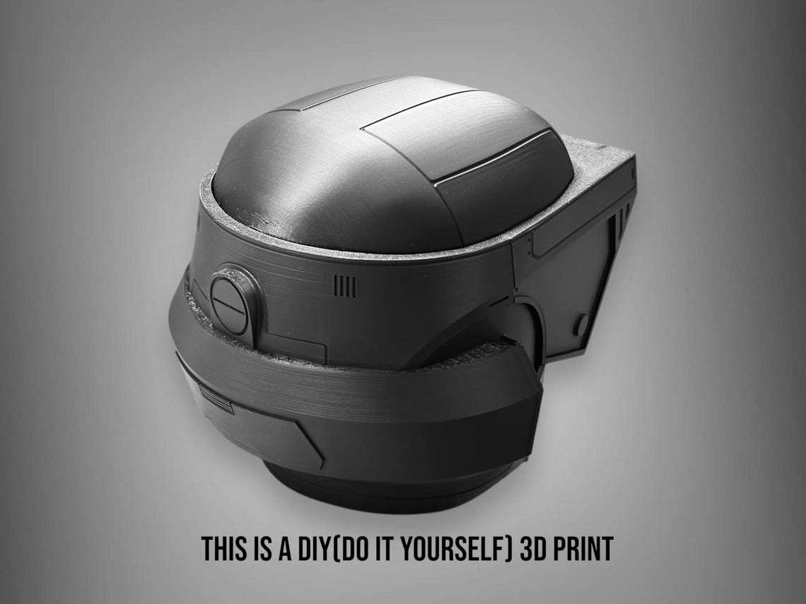 Scout Trooper Spartan Helmet – DIY Print Kit - Image 4