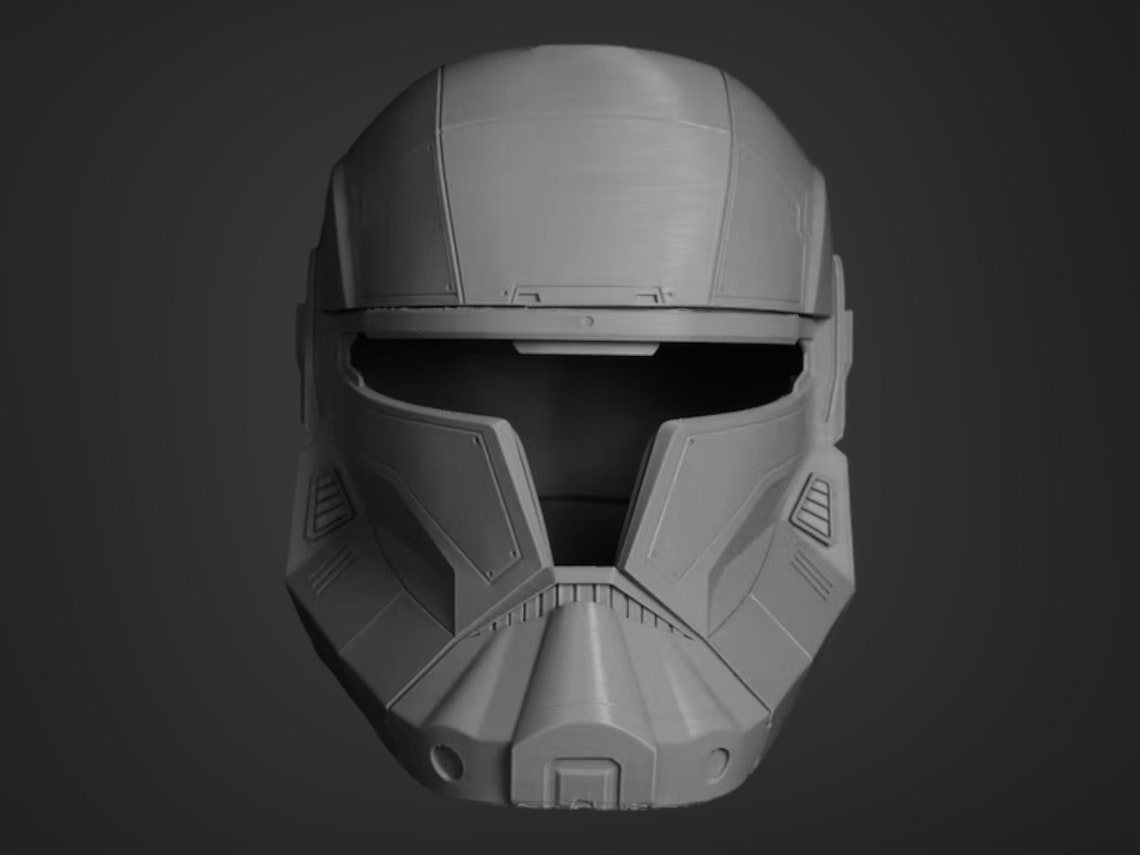 Republic Commando Spartan Helmet – DIY Print Kit - Image 2