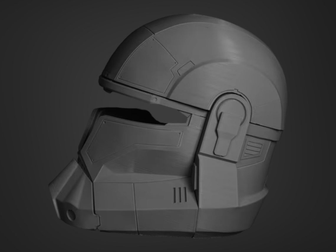 Republic Commando Spartan Helmet – DIY Print Kit - Image 3