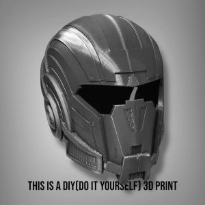 Mass Effect N7 Helmet – DIY Print Kit
