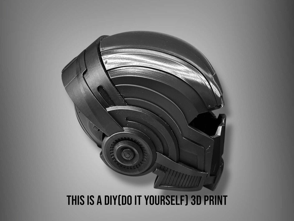 Mass Effect N7 Helmet – DIY Print Kit - Image 4