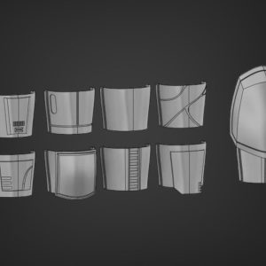 The B1-C Mandalorian Bicep Armor – DIY Print Kit