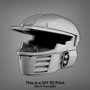 Spartan Mark IV MJOLNIR Powered Assault Helmet – DIY Print Kit