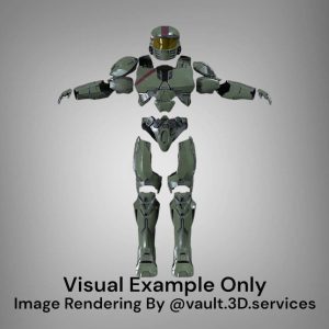 Spartan Mark IV MJOLNIR Powered Assault Cosplay Helmet and Cosplay Armor – DIY Print Kit