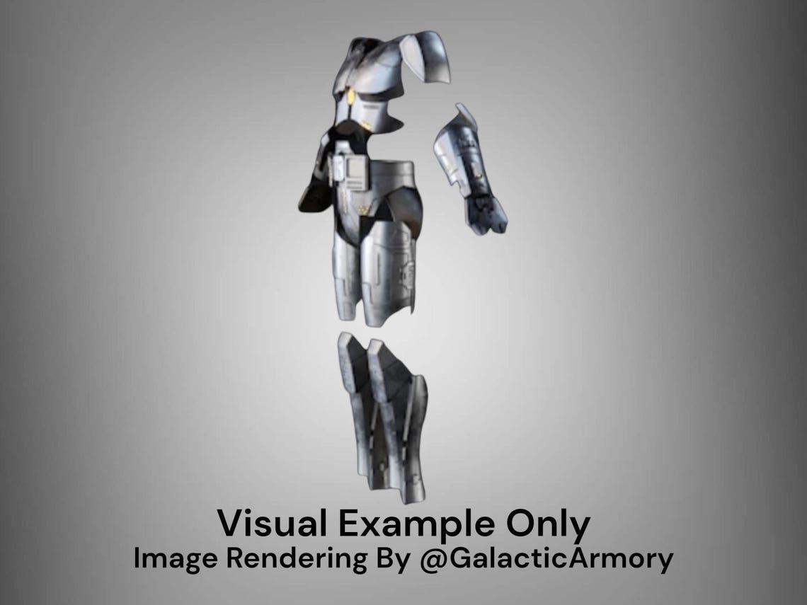 The Old Republic Jedi Armor – DIY Print Kit - Image 2