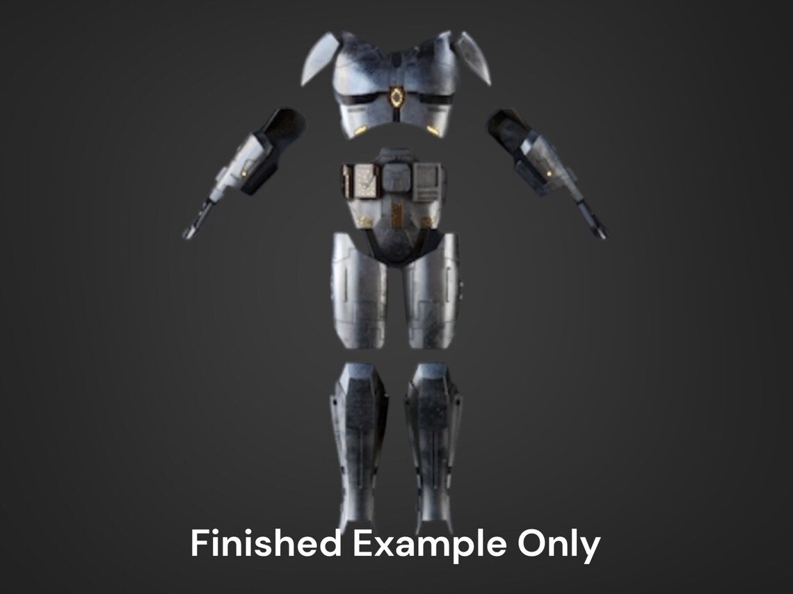 The Old Republic Jedi Armor – DIY Print Kit - Image 3