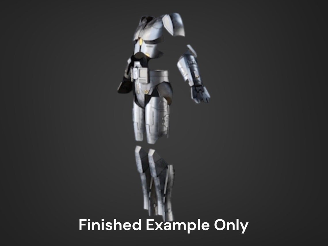 The Old Republic Jedi Armor – DIY Print Kit - Image 4