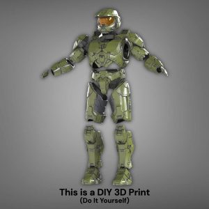 Infinite Master Chief Cosplay Helmet and Cosplay Armor – DIY Print Kit