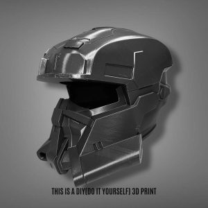 Halo Spartan EOD MJOLNIR Powered Assault Helmet – DIY Print Kit