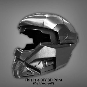 Halo Reach Commando Carter Helmet – DIY Print Kit