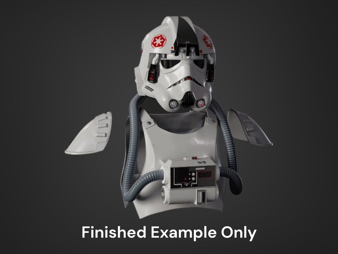 AT-AT Driver Helmet and Armor – DIY Print Kit