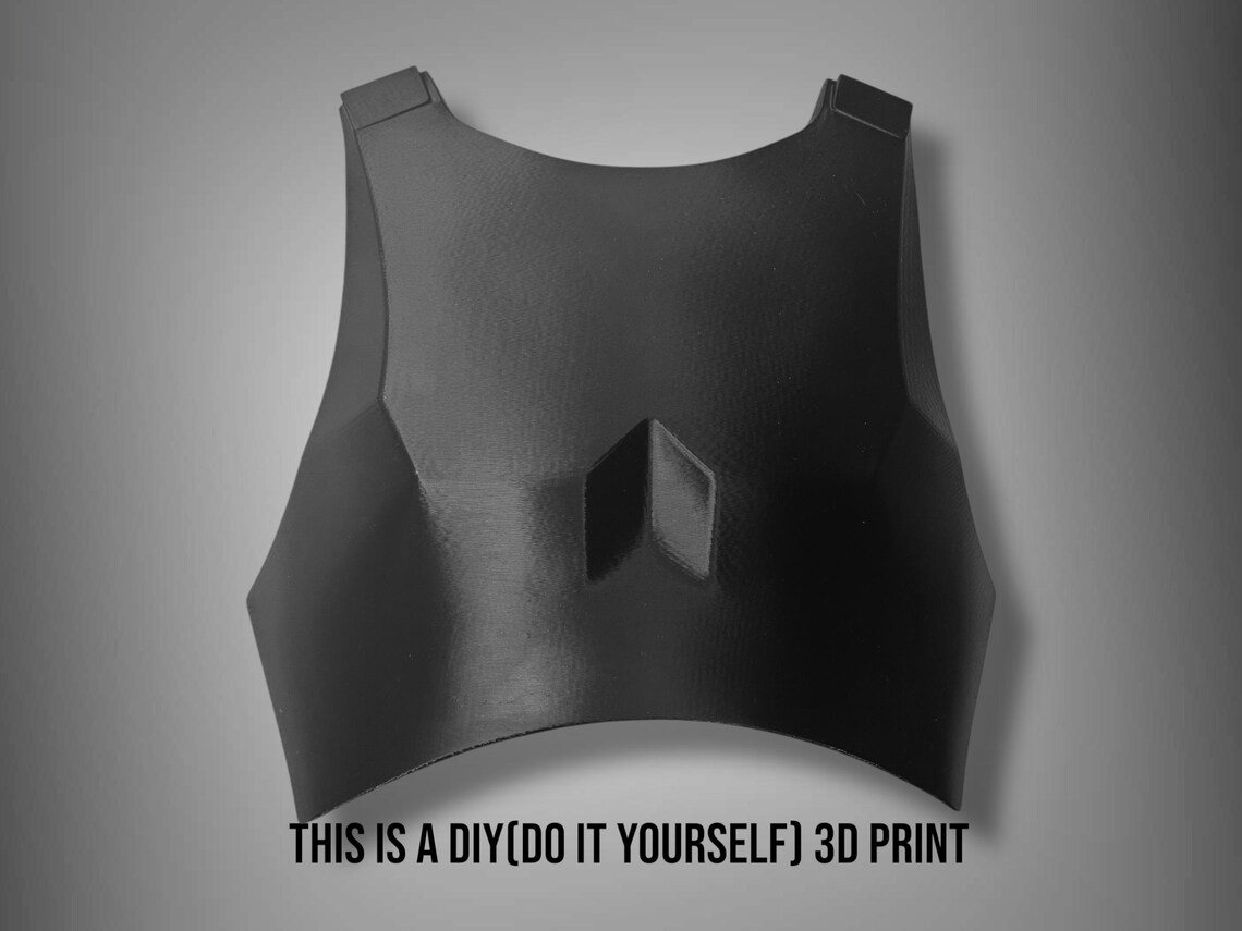 Tie Pilot Helmet and Armor – DIY Print Kit - Image 2
