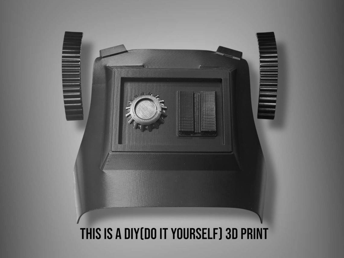 Tie Pilot Helmet and Armor – DIY Print Kit - Image 3