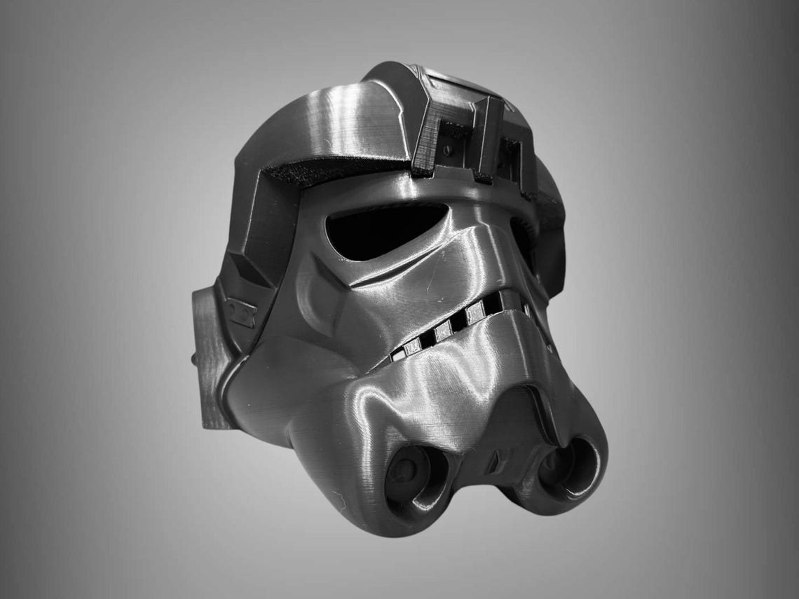 Tie Pilot Helmet and Armor – DIY Print Kit - Image 4