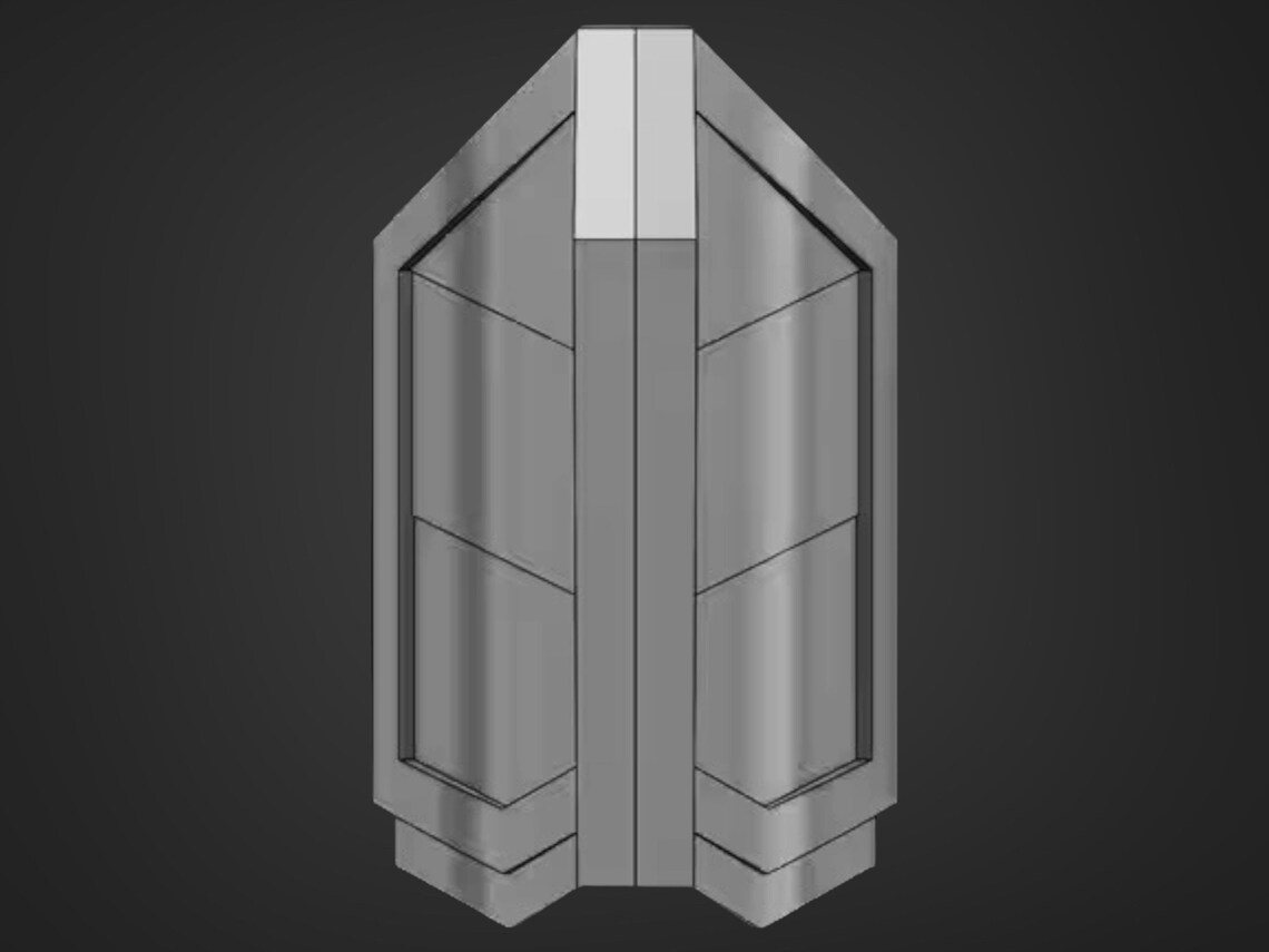 Mandalorian Thigh Armor (Design B) – DIY Print Kit - Image 2