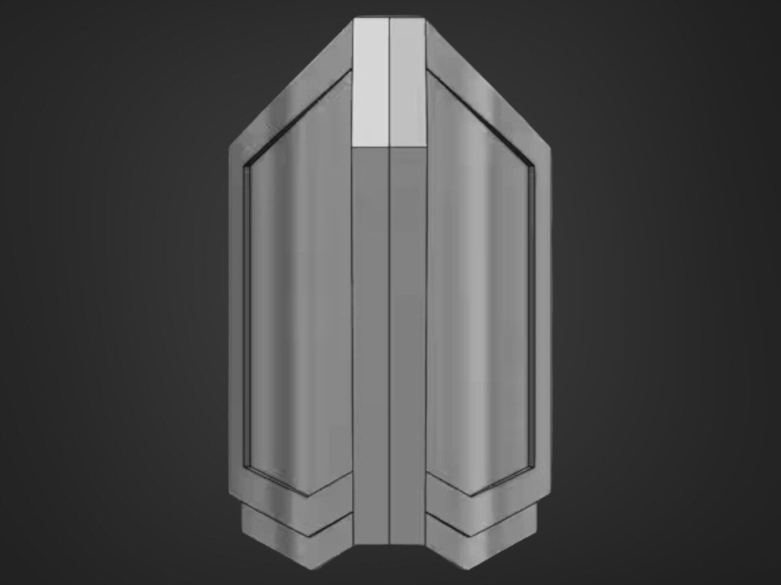 Mandalorian Thigh Armor (Design B) – DIY Print Kit - Image 3