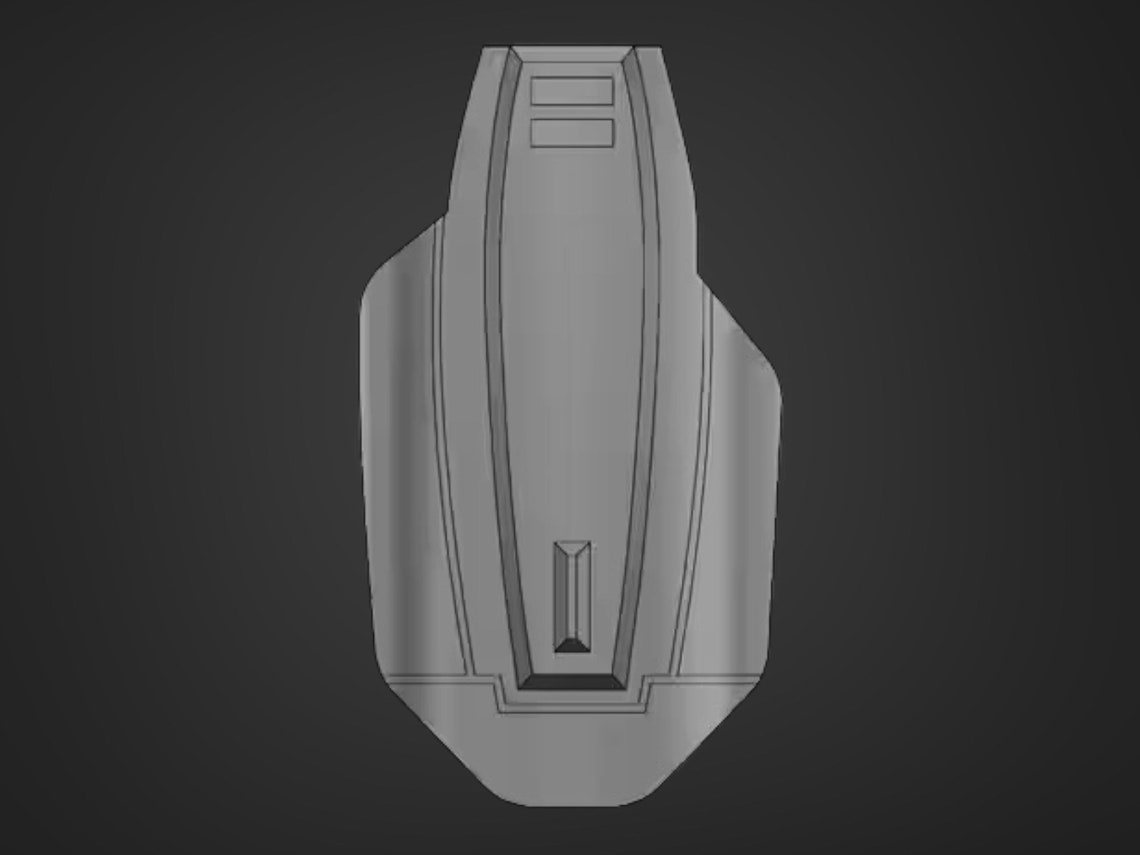 Mandalorian Thigh Armor (Design C) – DIY Print Kit - Image 4