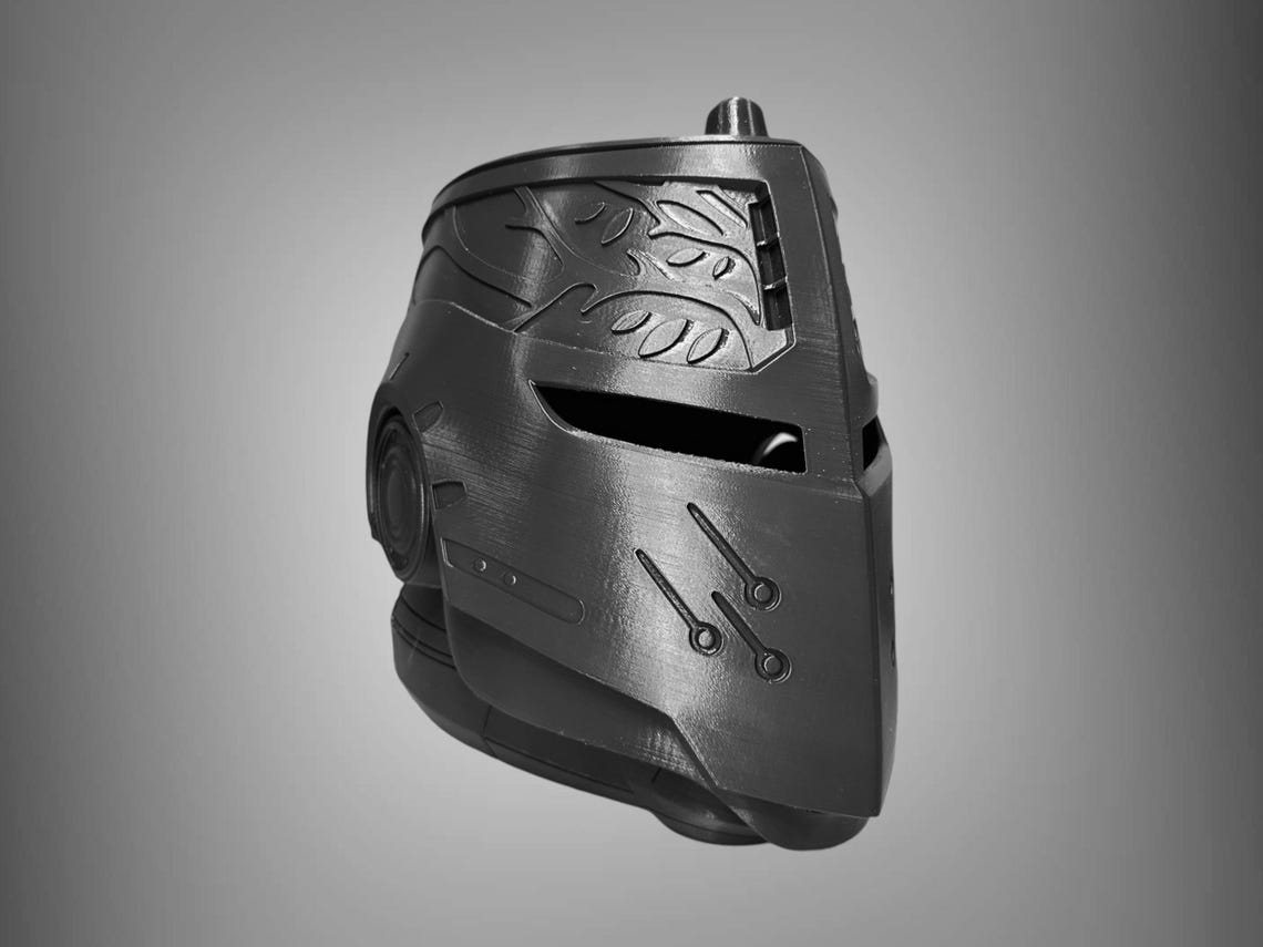 Titan Iron Companion Cosplay Helmet from Destiny 2 – DIY Print Kit