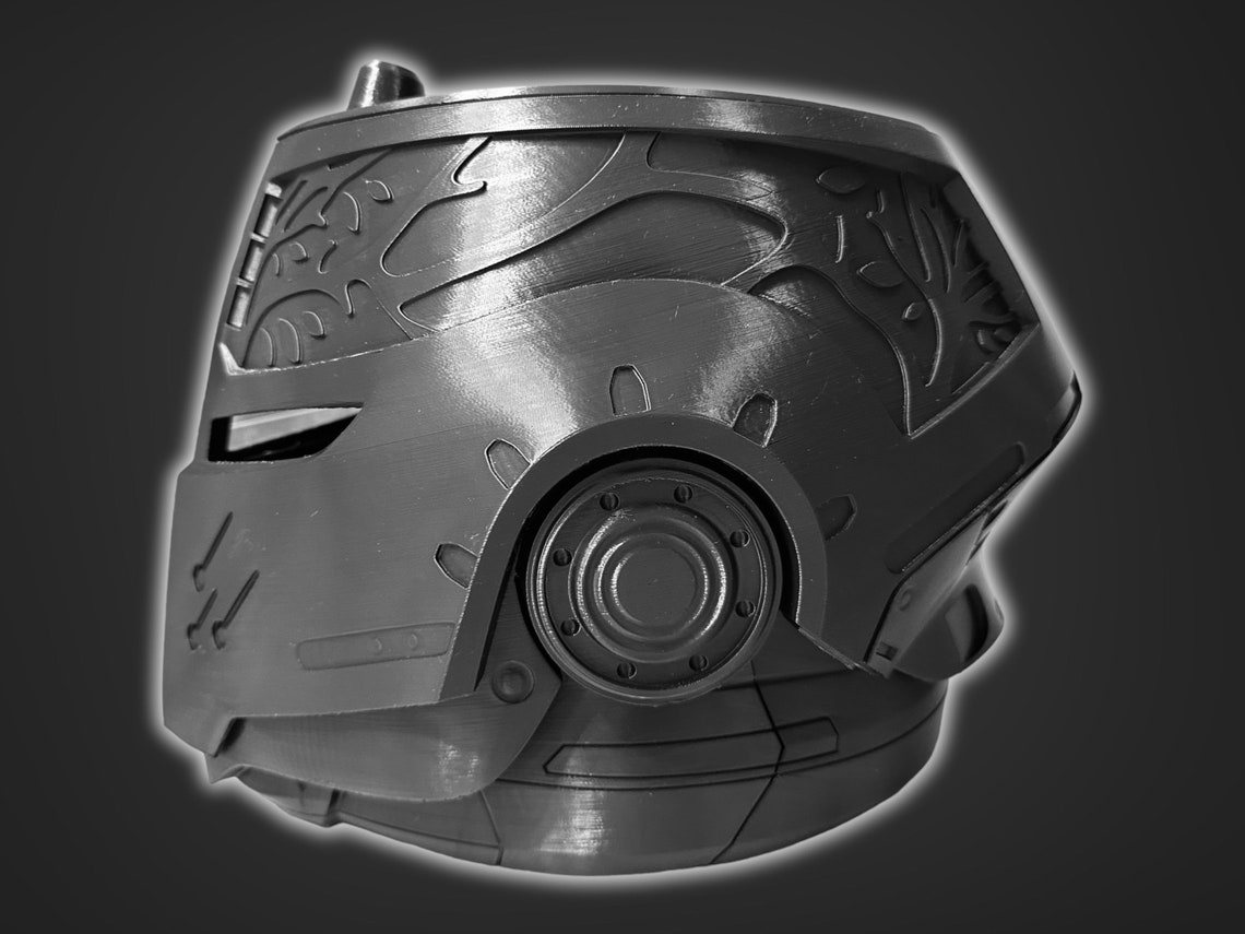 Titan Iron Companion Cosplay Helmet from Destiny 2 – DIY Print Kit - Image 4