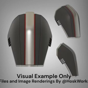 Katakirauwa Inquisitor Mandalorian Shoulder Armor – DIY Print Kit