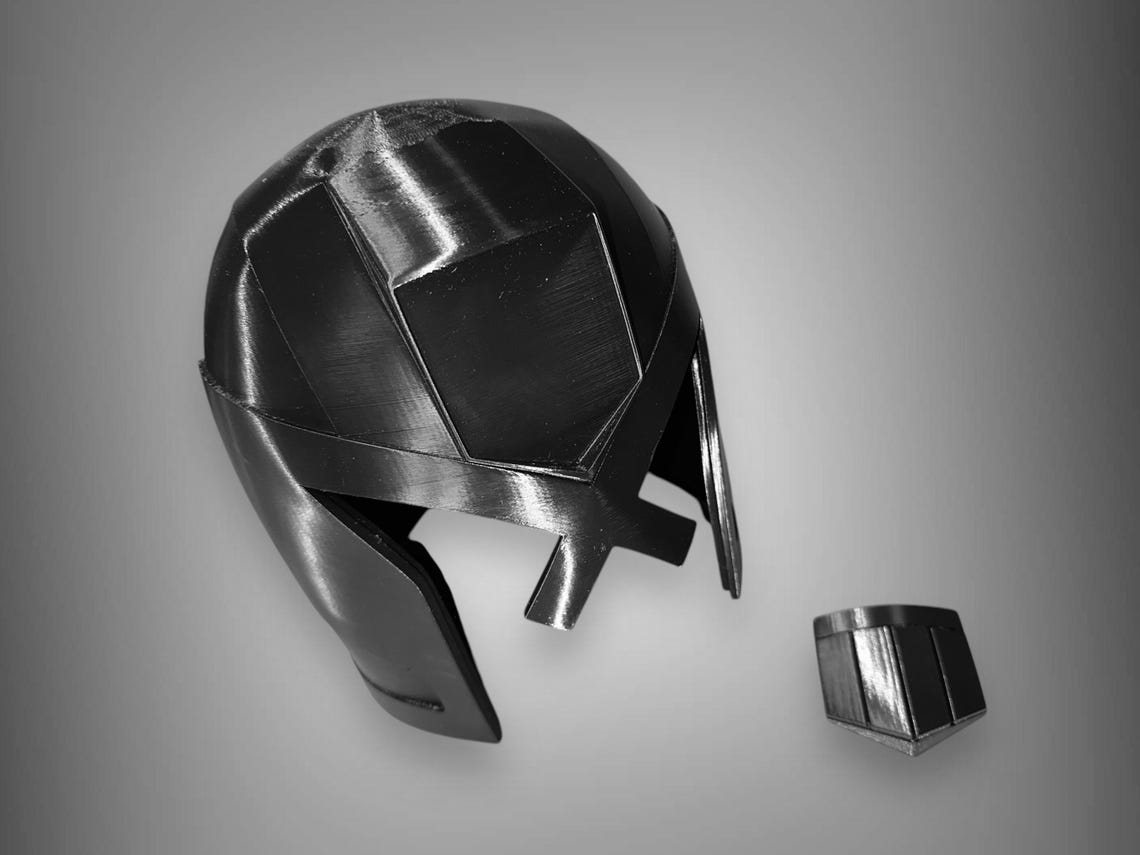 Judge Dredd Cosplay Helmet (Dredd 2012) – DIY Print Kit 3 Judge Dredd Cosplay Helmet (Dredd 2012) – DIY Print Kit - Image 3