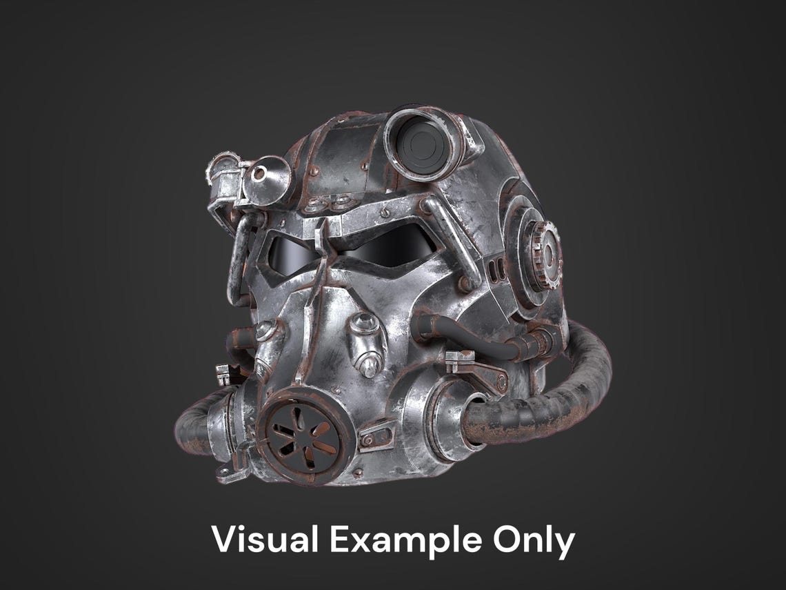 T-60 Power Armor Helmet – DIY Print Kit