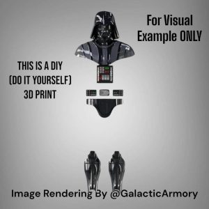 Darth Vader Helmet and Armor – DIY Print Kit