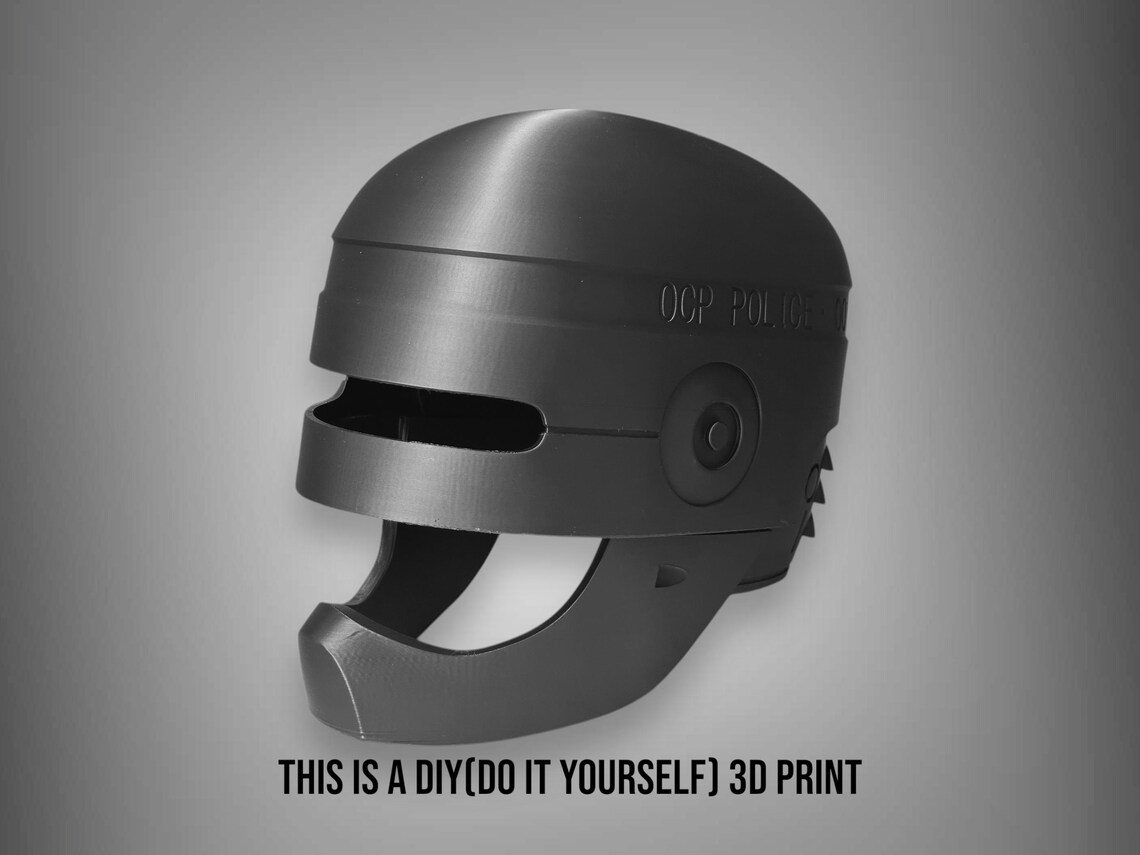Robocop 1987 Helmet – DIY Print Kit