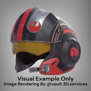 Poe Dameron’s Pilot Helmet – DIY Print Kit
